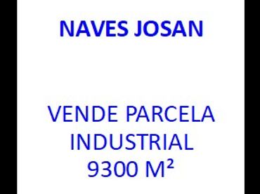 Industrial land for sale in Los Molinos