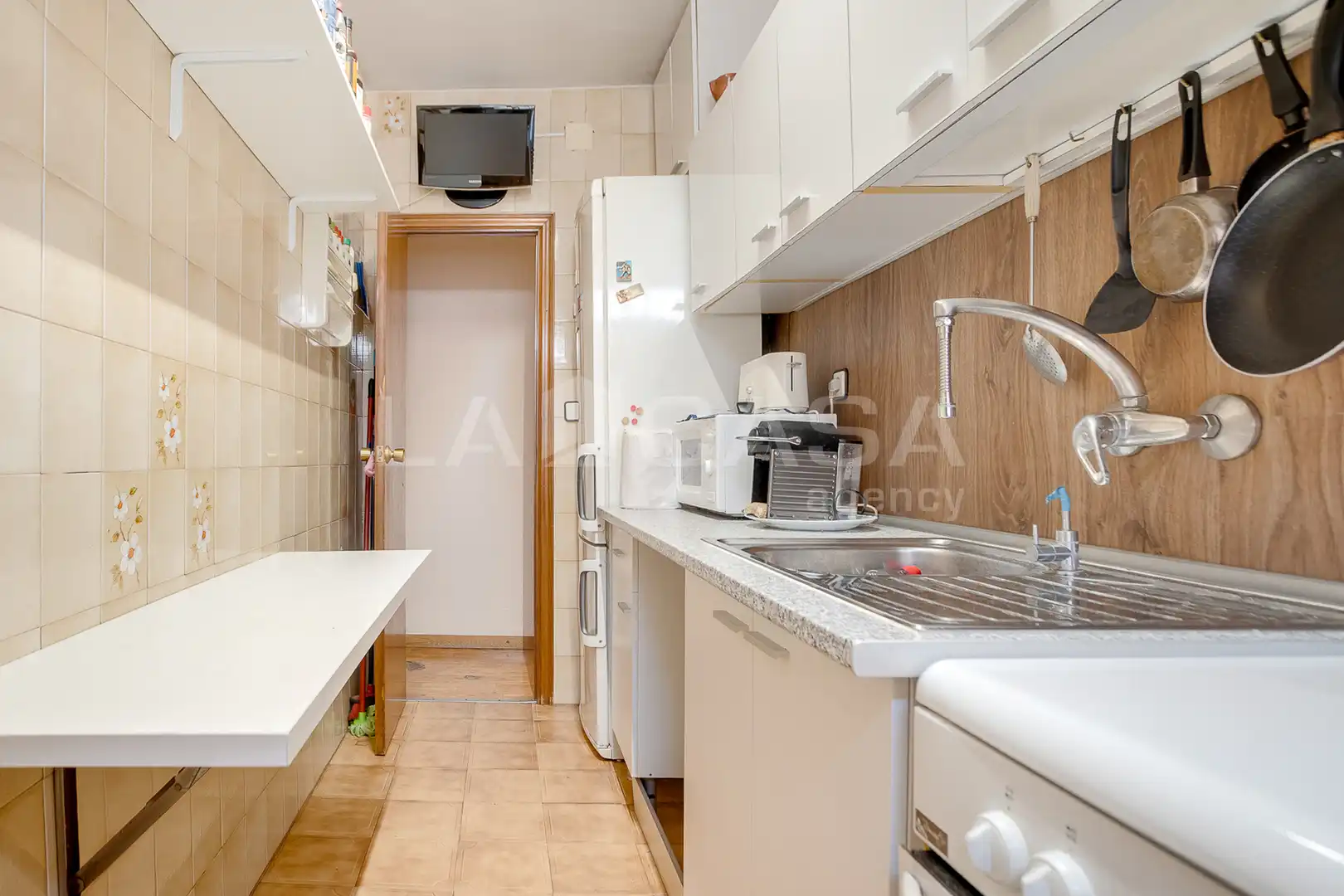 Cocina de Piso en venta en Sant Adrià de Besòs con Balcón