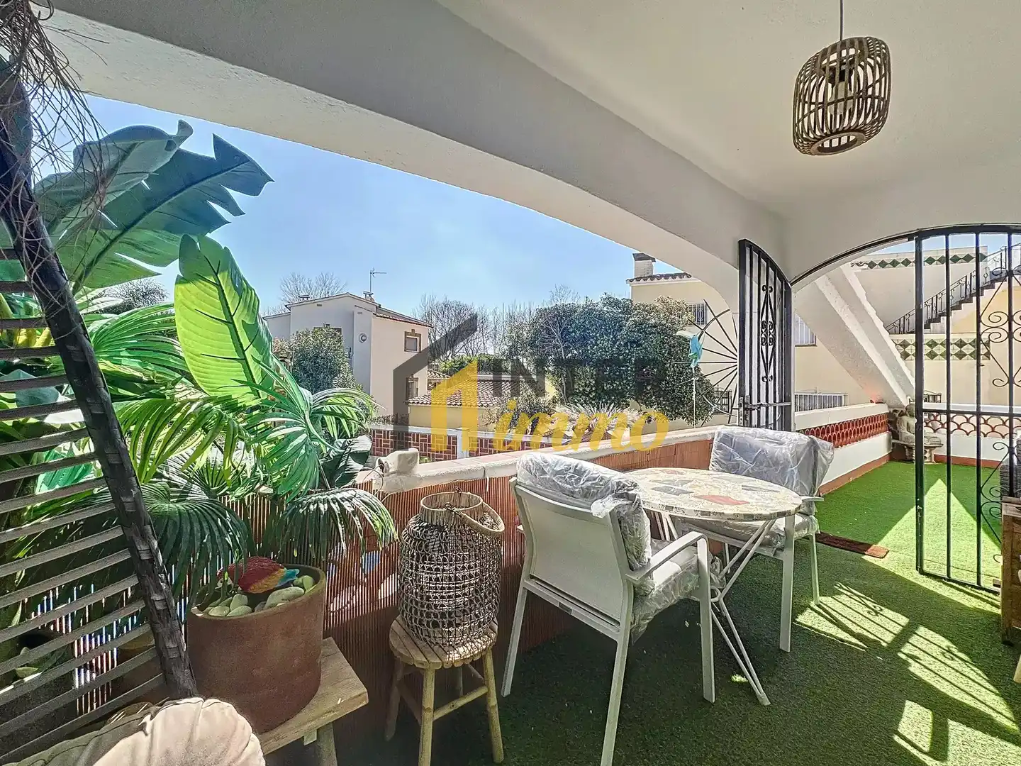 Terraza de Casa o chalet en venta en Empuriabrava con Aire acondicionado