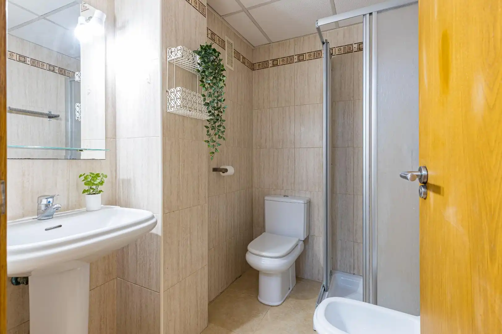 Bany de Apartament en venda en Murcia amb Aire condicionat i Moblat