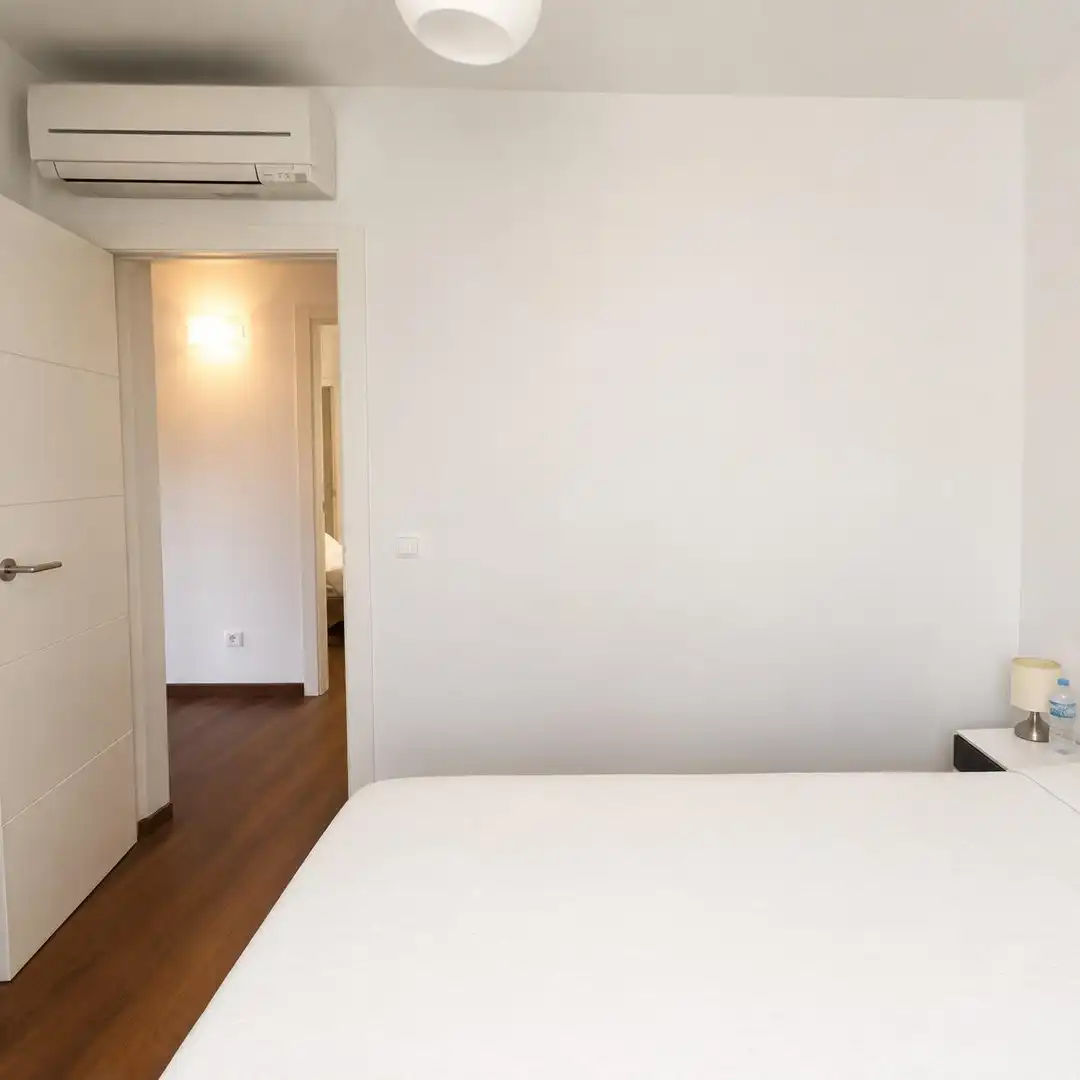 Bedroom of Flat for rent in Cartagena  with Air Conditioner, Parquet flooring and Furnished