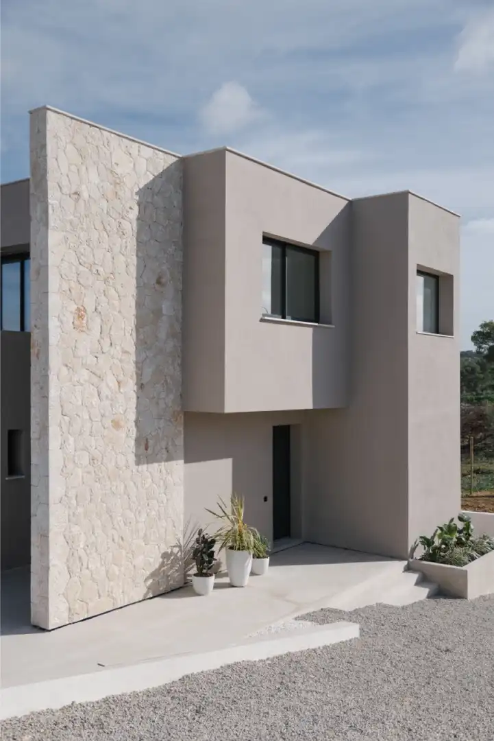 Vista exterior de Casa o xalet en venda en  Palma de Mallorca amb Aire condicionat, Jardí privat i Terrassa