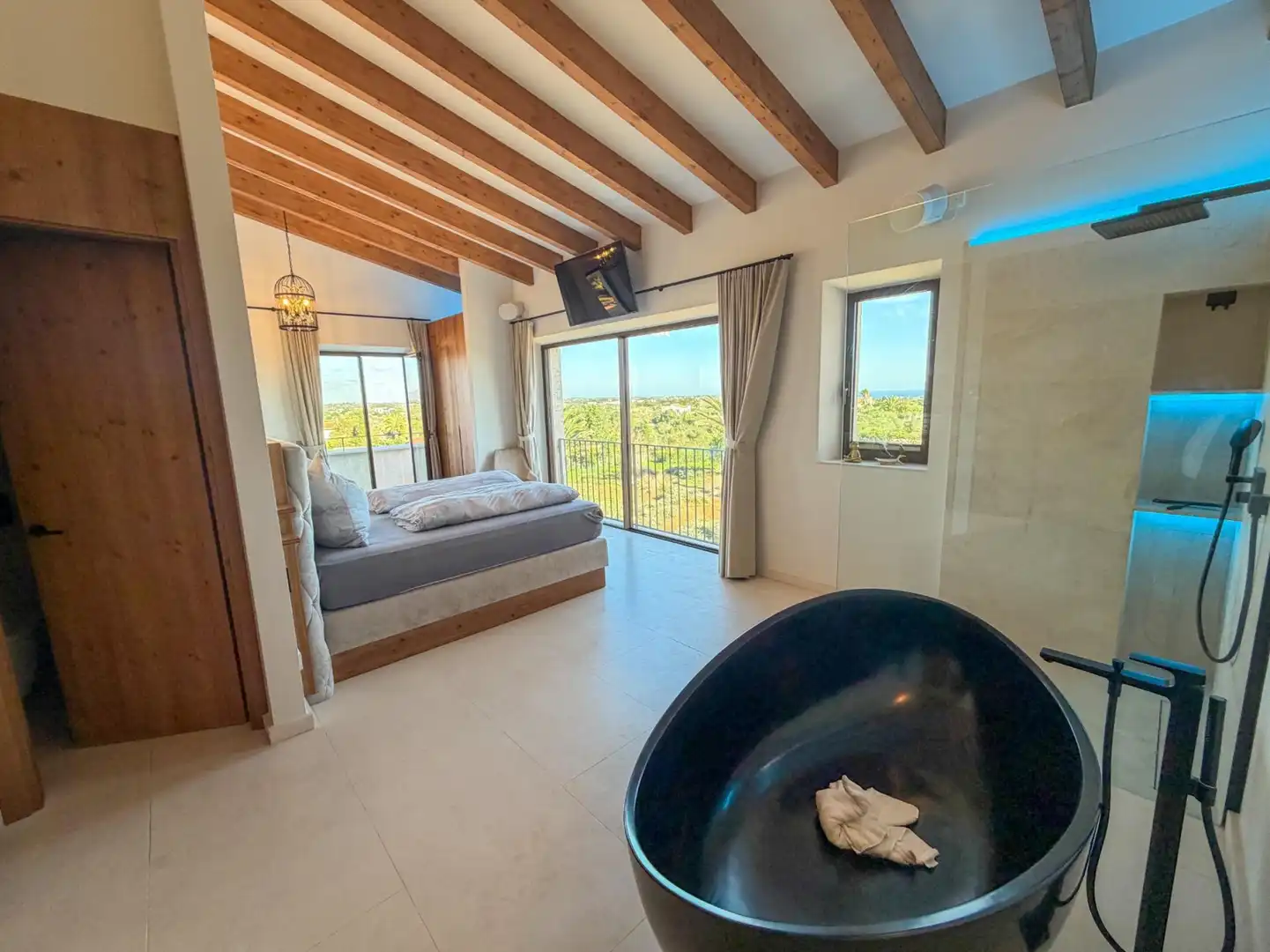 Bedroom of Houses for rent in Santanyí  with Air Conditioner, Terrace and Storage room