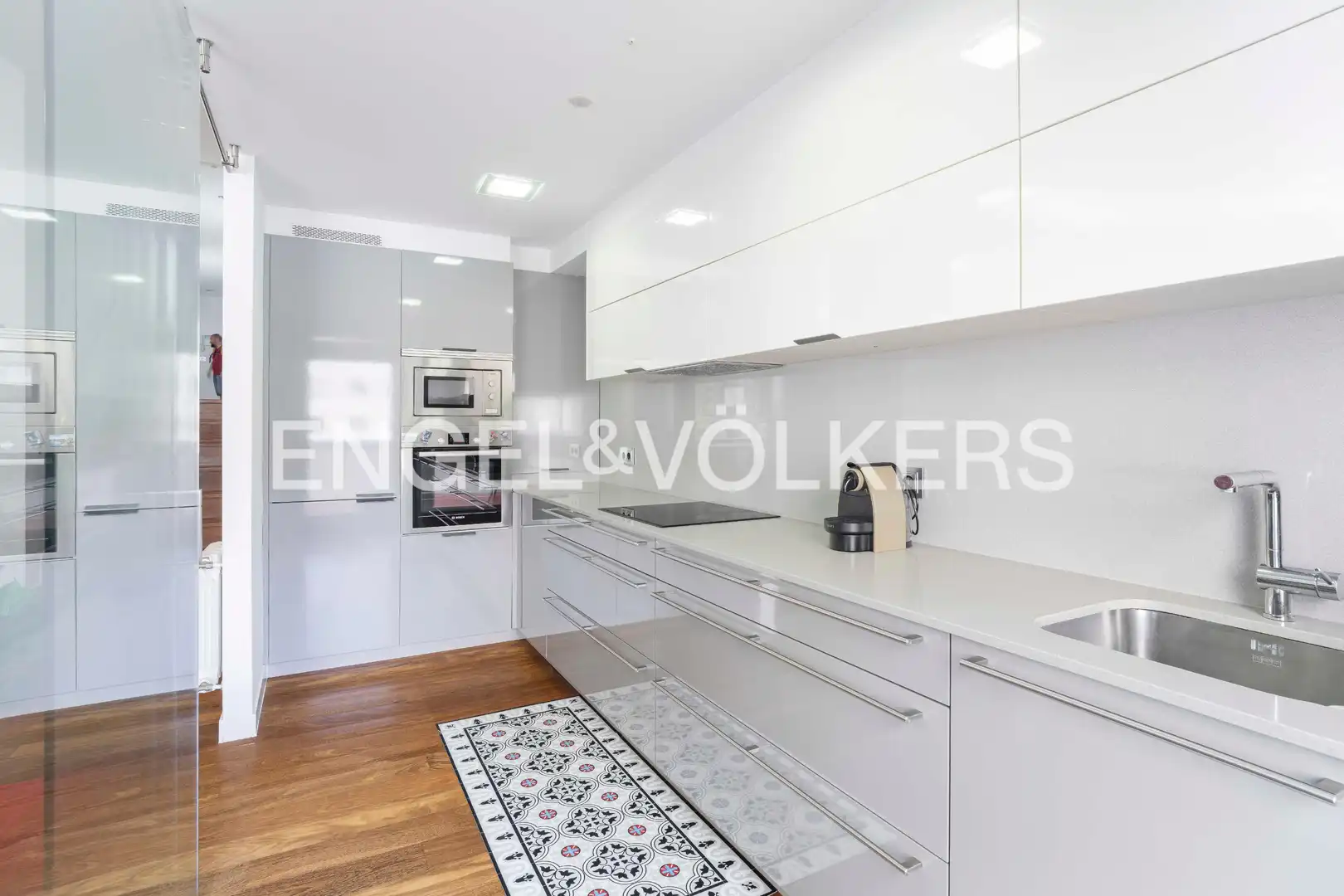 Cocina de Apartamento en venta en A Coruña Capital  con Calefacción y Terraza