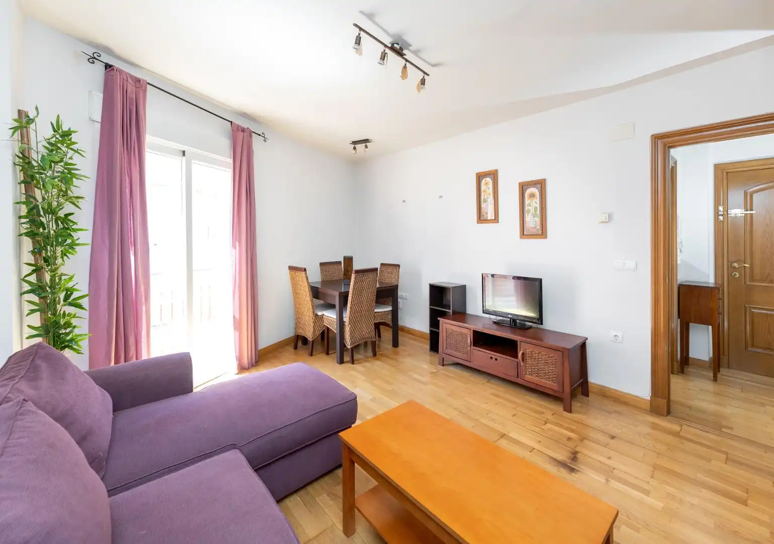 Living room of Flat for sale in Albolote  with Heating and Furnished