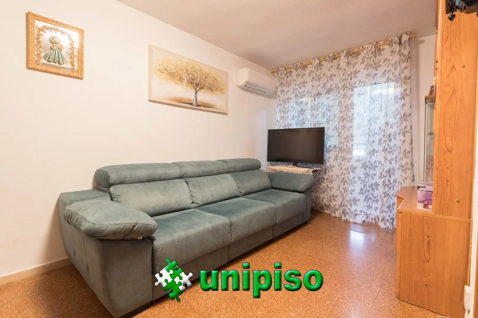 Sala d'estar de Pis en venda en Fuenlabrada amb Aire condicionat i Terrassa
