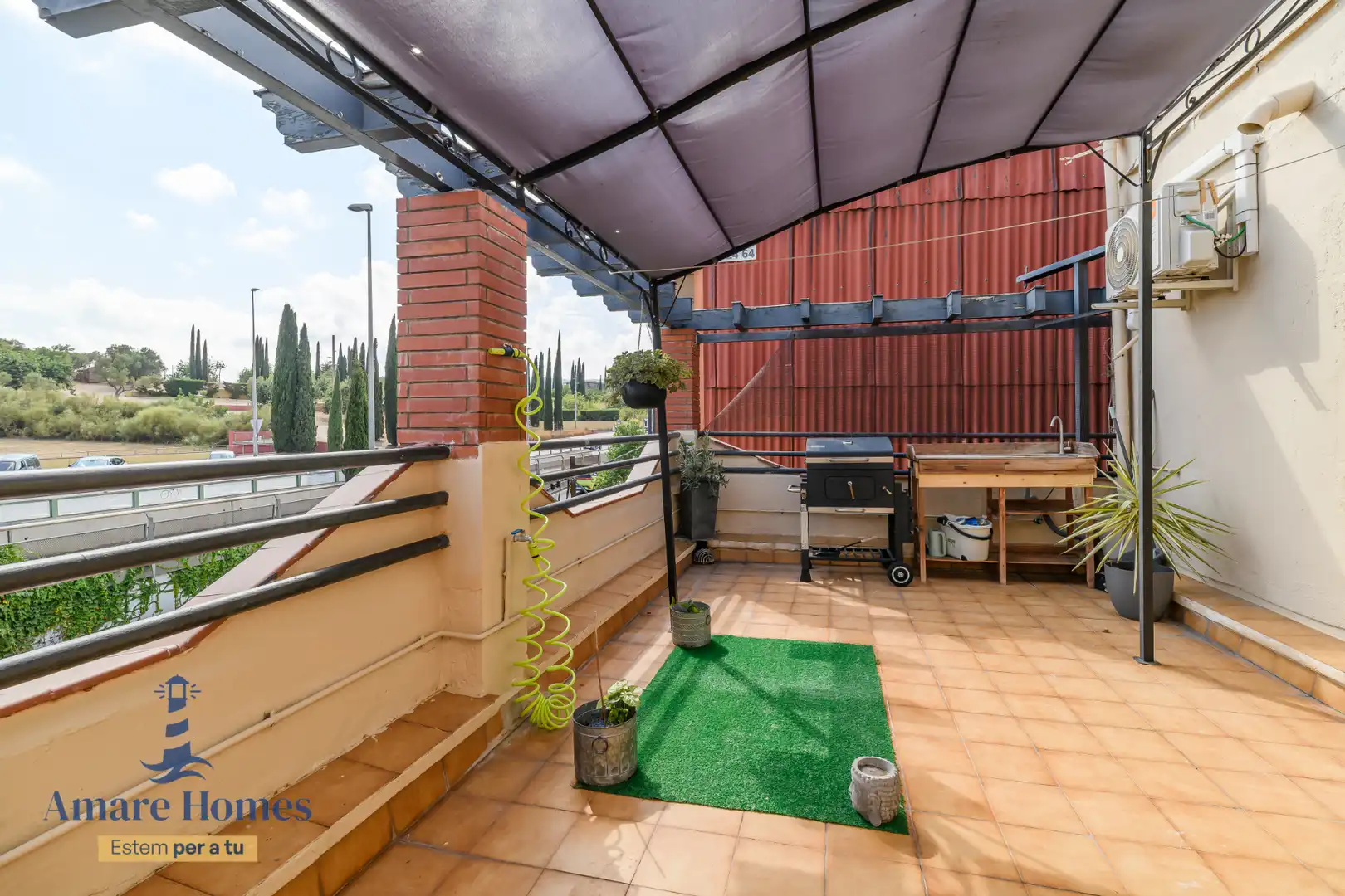 Terrace of Detached homes for sale in Gavà  with Air Conditioner, Parquet flooring and Terrace
