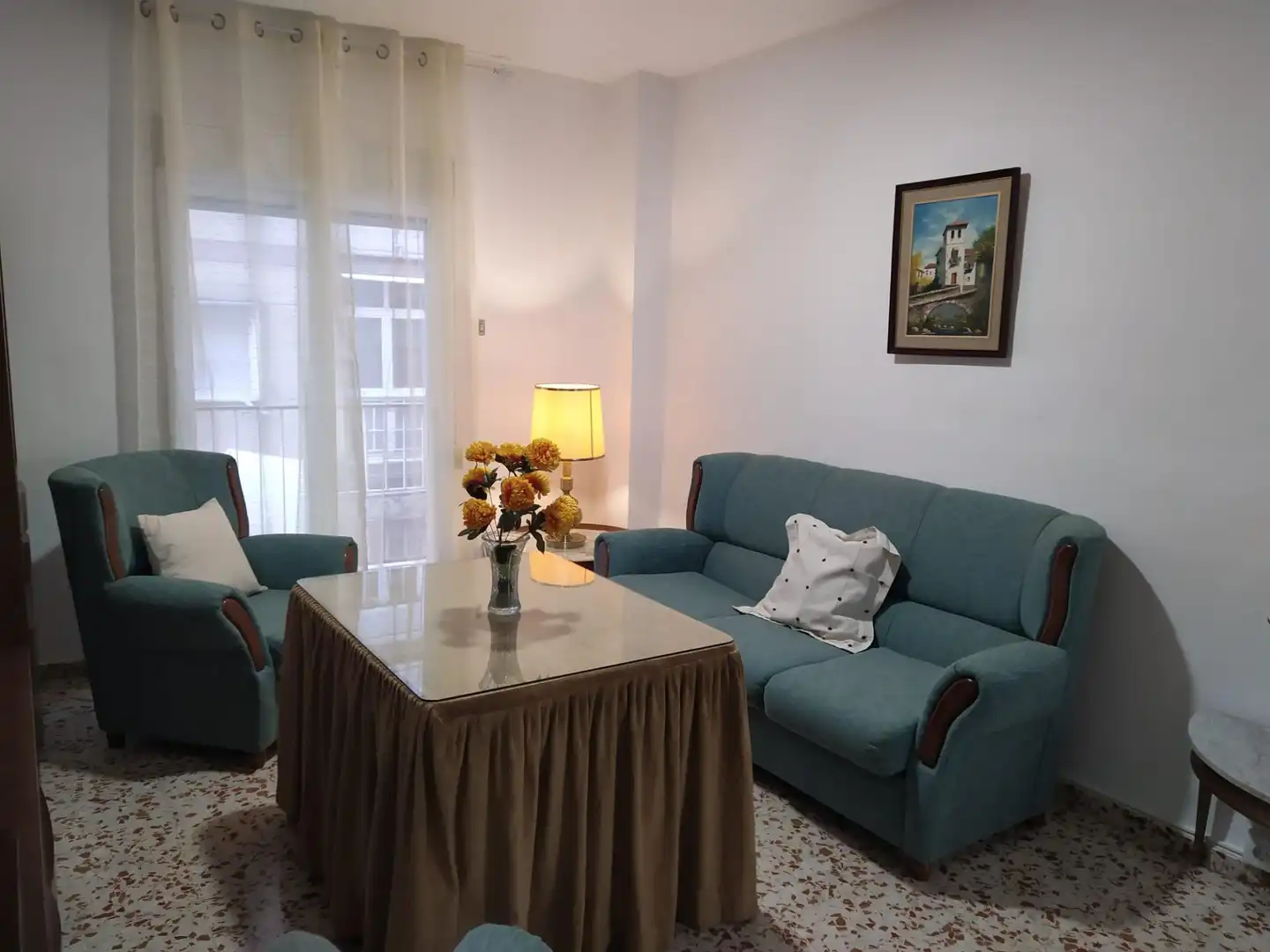 Sala de estar de Piso para compartir en Granada