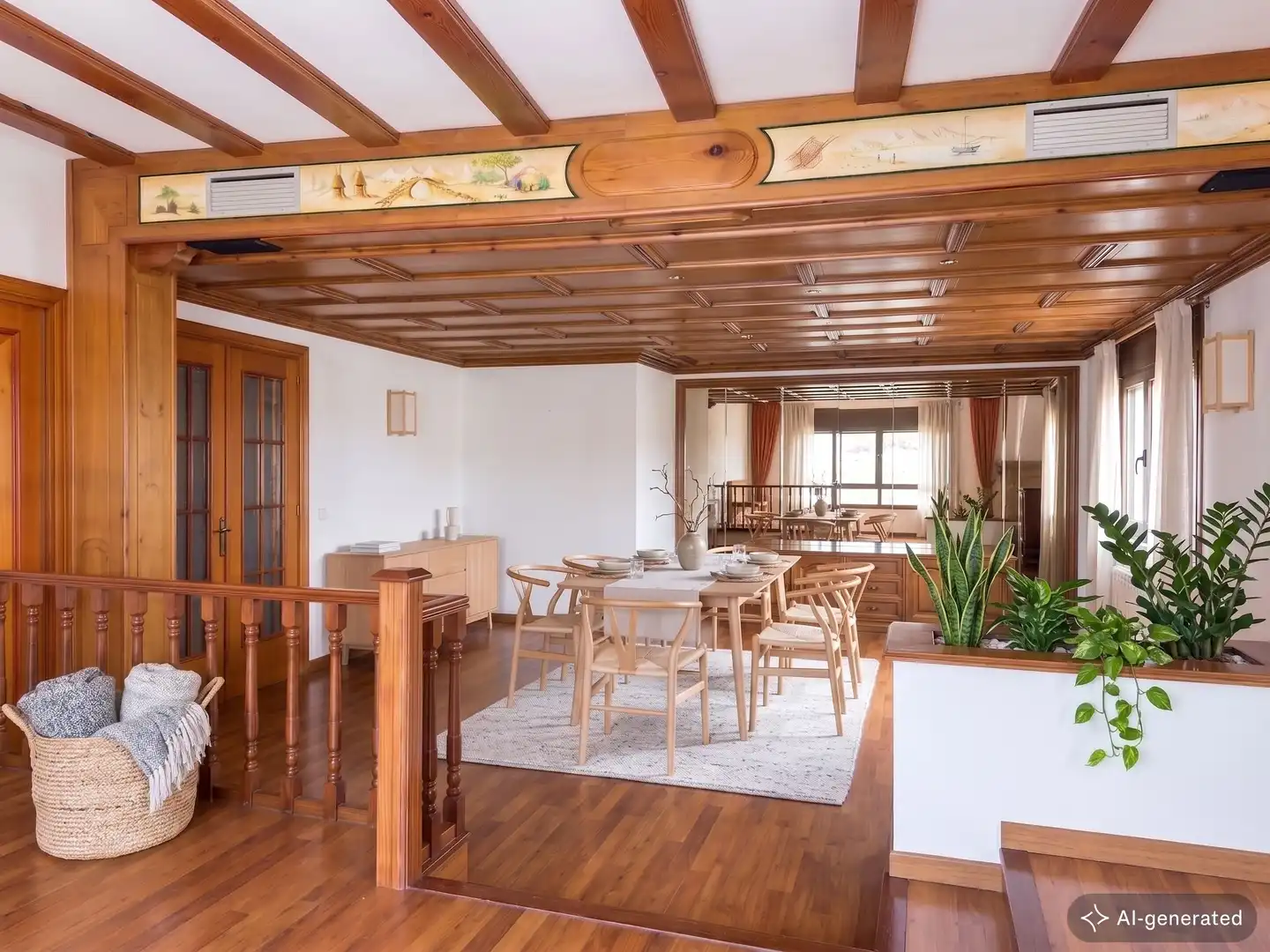 Esszimmer von Haus oder Chalet zum Verkauf in Caldes de Montbui mit Heizung und Parkett