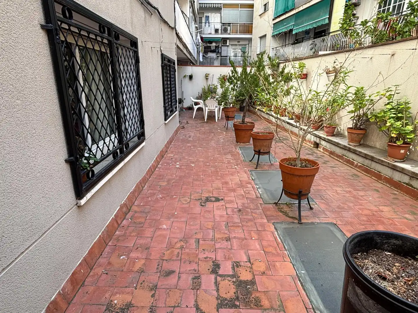 Terrasse von Wohnung zum Verkauf in Badalona mit Heizung und Terrasse