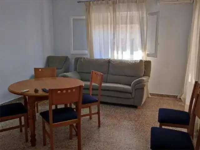 Living room of Flat for sale in Tavernes de la Valldigna  with Air Conditioner, Terrace and Furnished