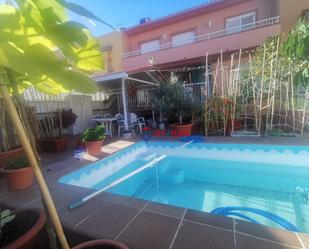 Swimming pool of Single-family semi-detached for sale in Pineda de Mar  with Air Conditioner, Heating and Terrace