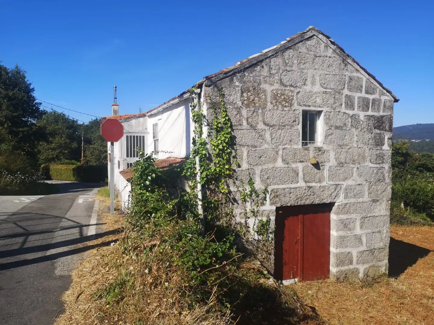 Vista exterior de Casa o chalet en venta en Pontevedra Capital  con Jardín privado