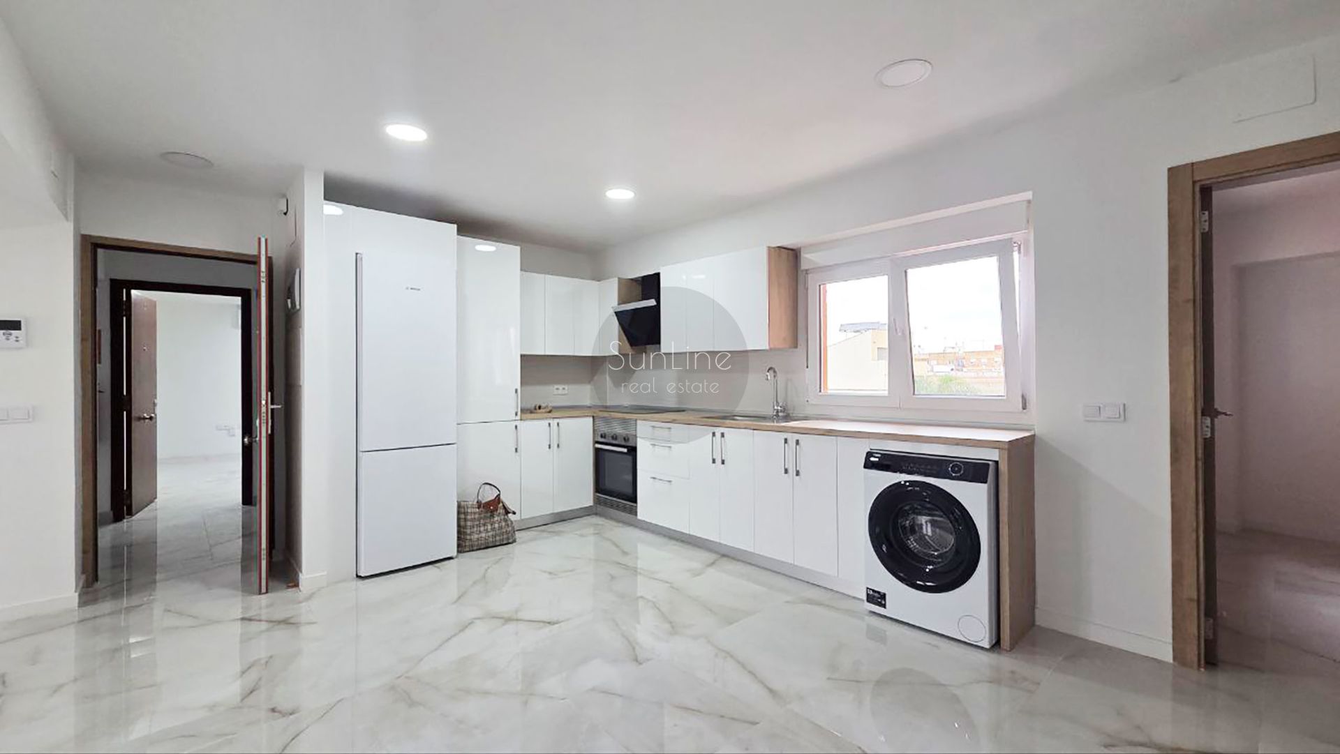 Kitchen of Flat to rent in Almàssera  with Balcony