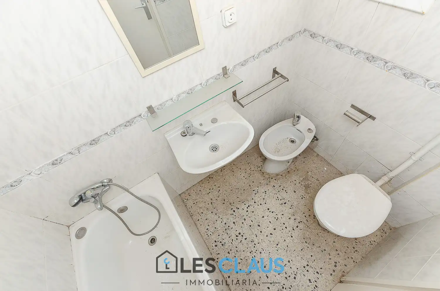 Badezimmer von Dachboden zum Verkauf in Barcelona mit Terrasse