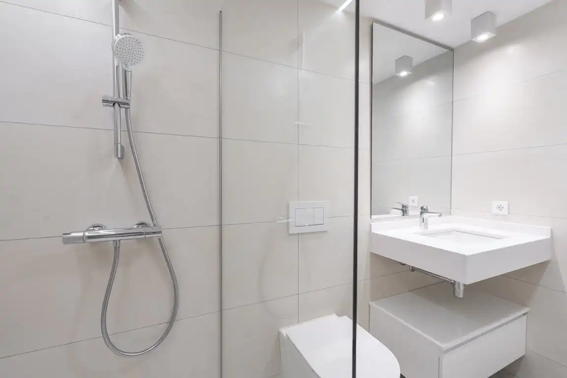 Bathroom of Flat for sale in Dénia  with Private garden, Storage room and Community pool
