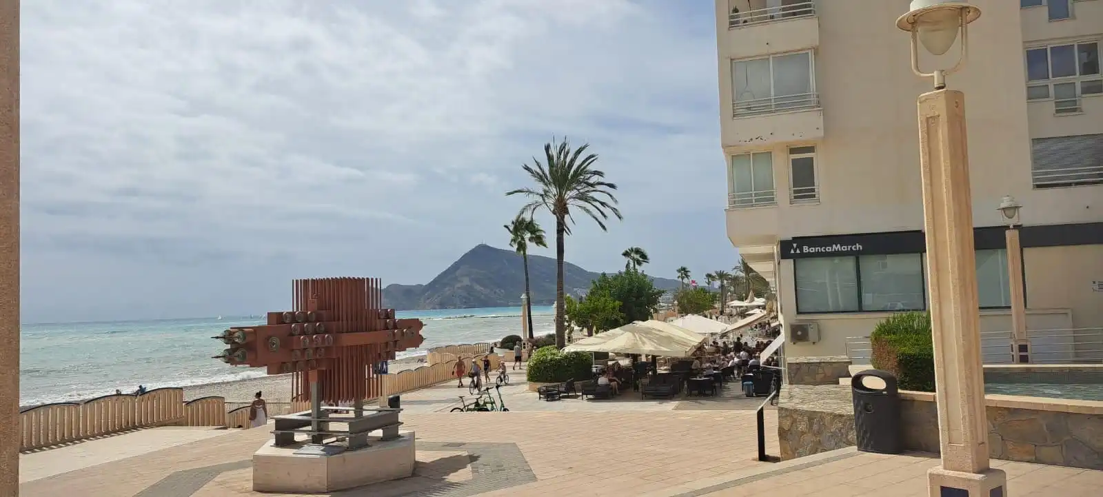 Exterior view of Flat for sale in Altea