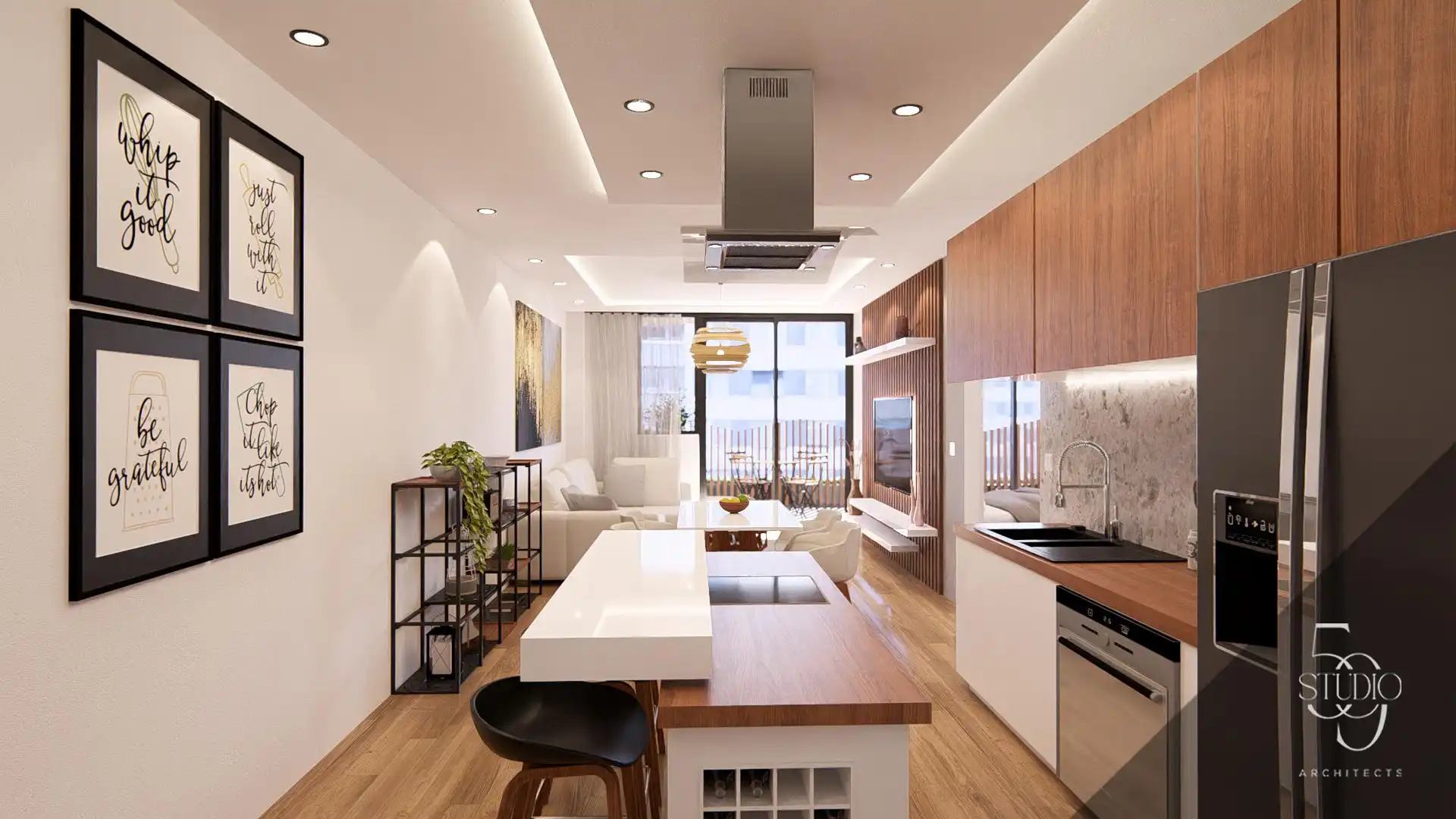 Cocina de Apartamento en venta en Fuengirola con Aire acondicionado, Calefacción y Balcón