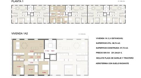 Foto 2 de Pis en venda a Avenida Peregrina, Bertamirans, A Coruña