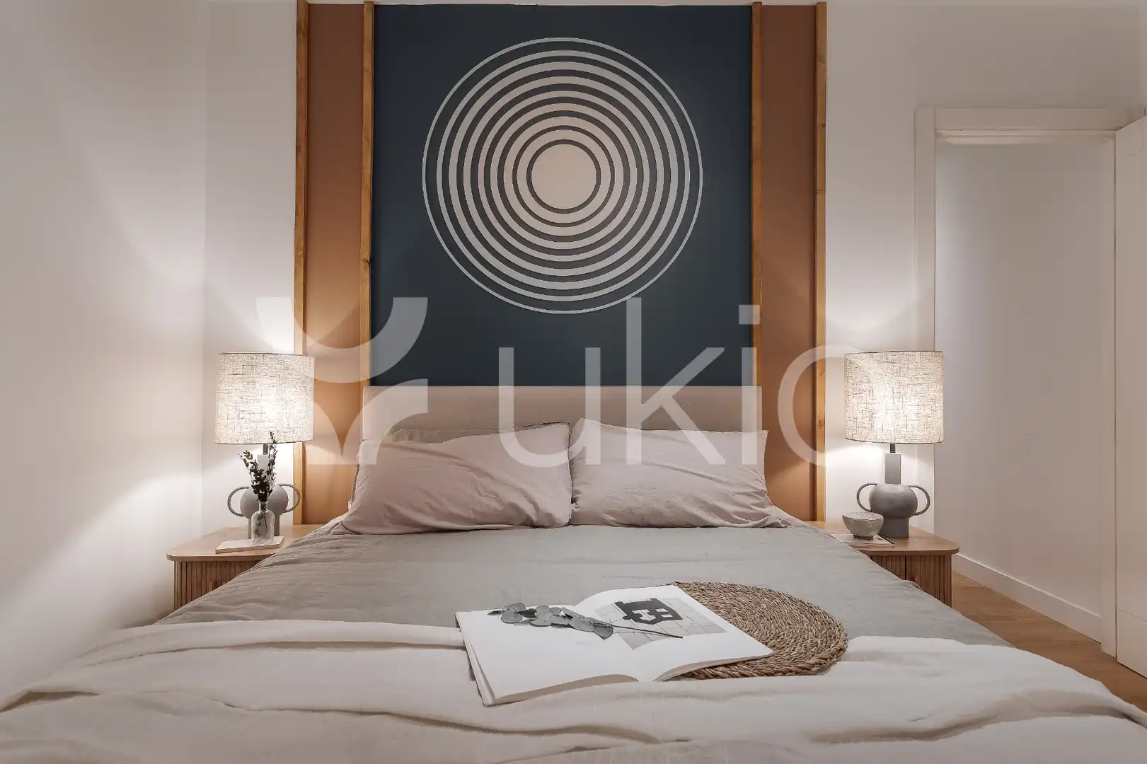 Habitación de Apartamento de alquiler en Madrid con Aire acondicionado, Calefacción y Amueblado