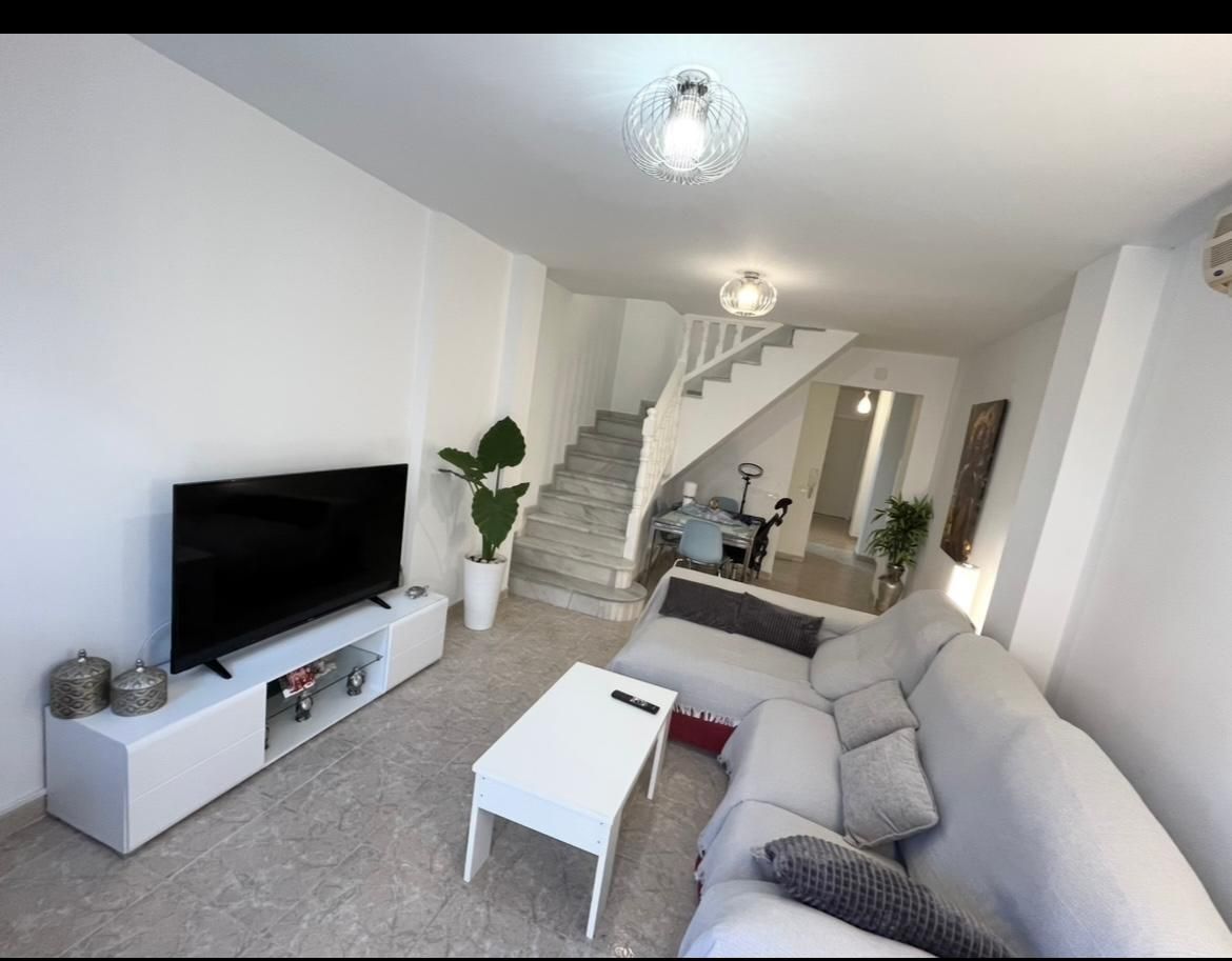 Living room of Duplex to rent in  Almería Capital  with Air Conditioner