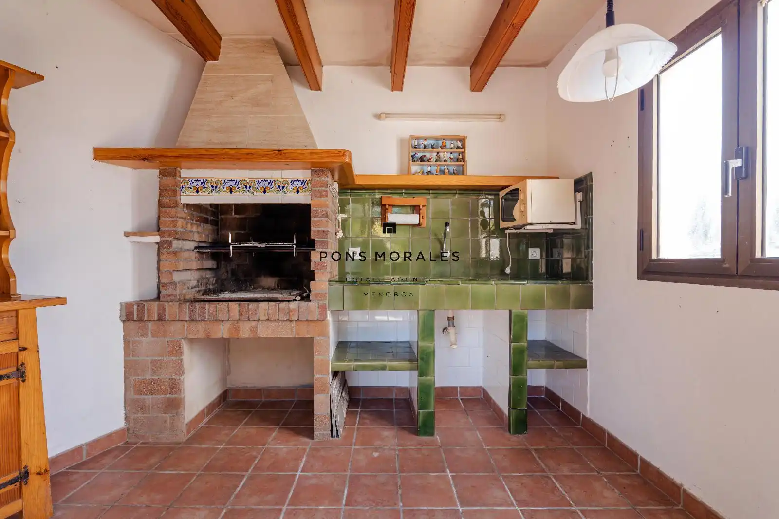 Cuina de Casa o xalet en venda en Ciutadella de Menorca amb Calefacció, Terrassa i Balcó
