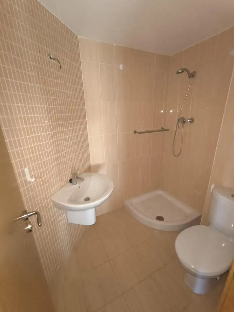 Bathroom of Flat for sale in Llanes  with Heating, Private garden and Parquet flooring