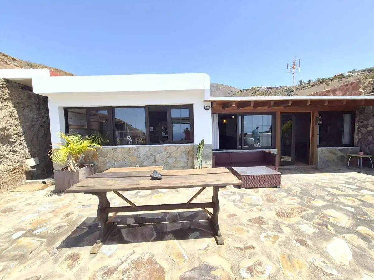 Terrassa de Casa o xalet en venda en Tías amb Jardí privat, Terrassa i Moblat