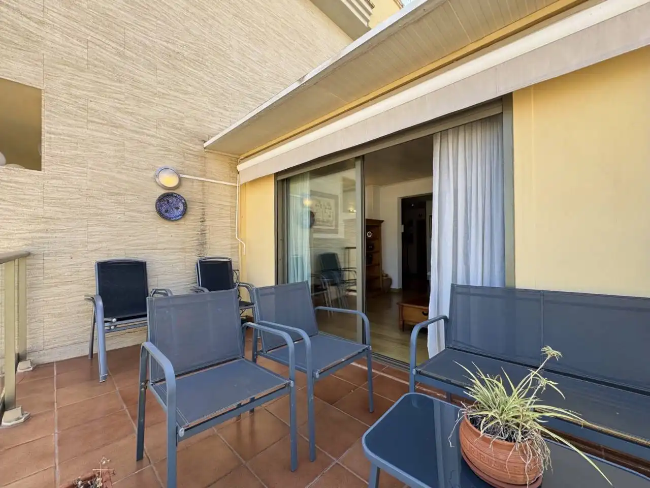 Terrace of Flat for rent in  Palma de Mallorca  with Air Conditioner, Heating and Parquet flooring