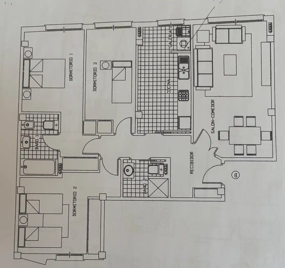 Piso en venta en Castellón de la Plana / Castelló de la Plana con Calefacción y Trastero
