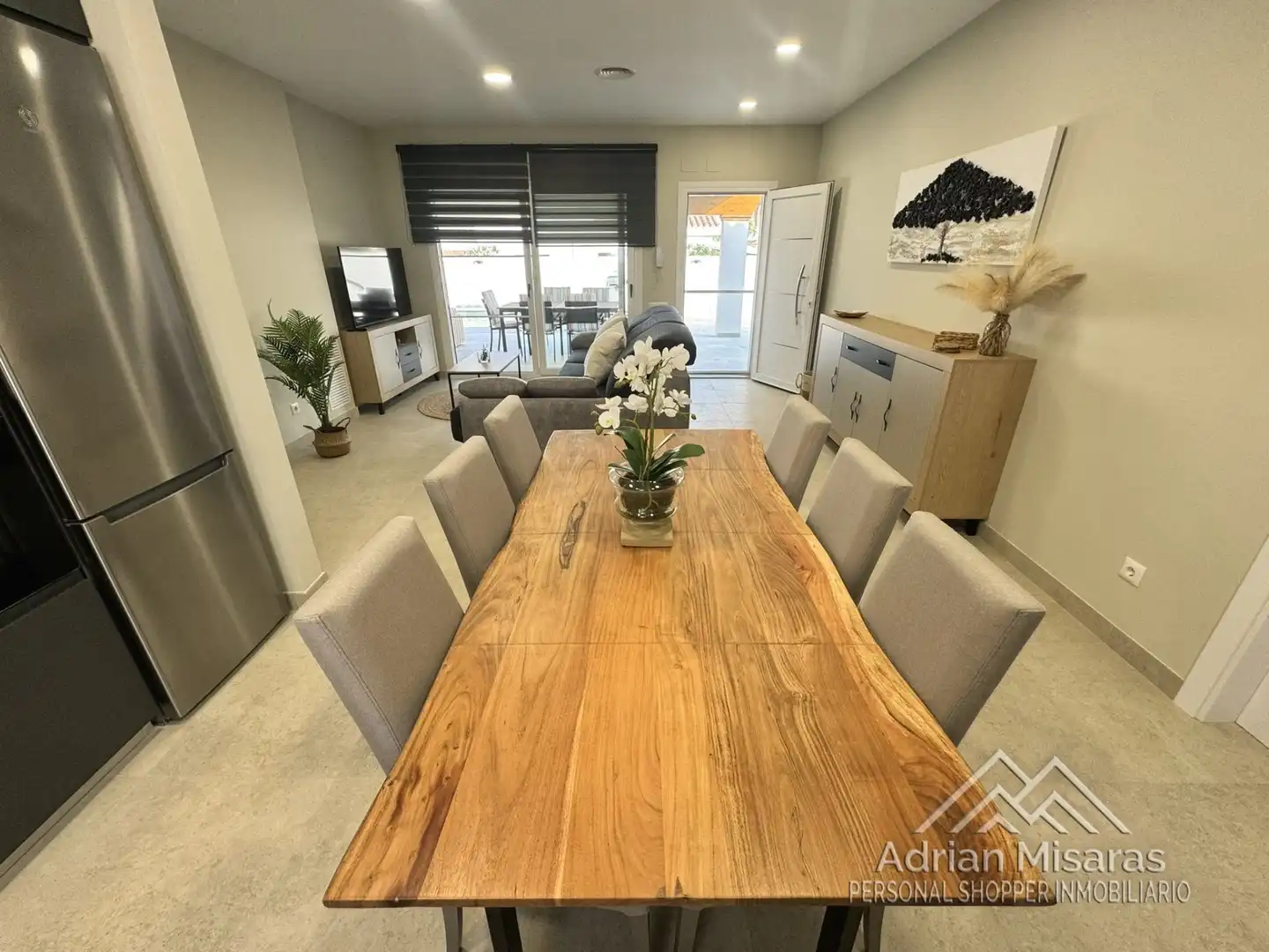 Dining room of Houses for sale in Deltebre  with Air Conditioner, Heating and Storage room