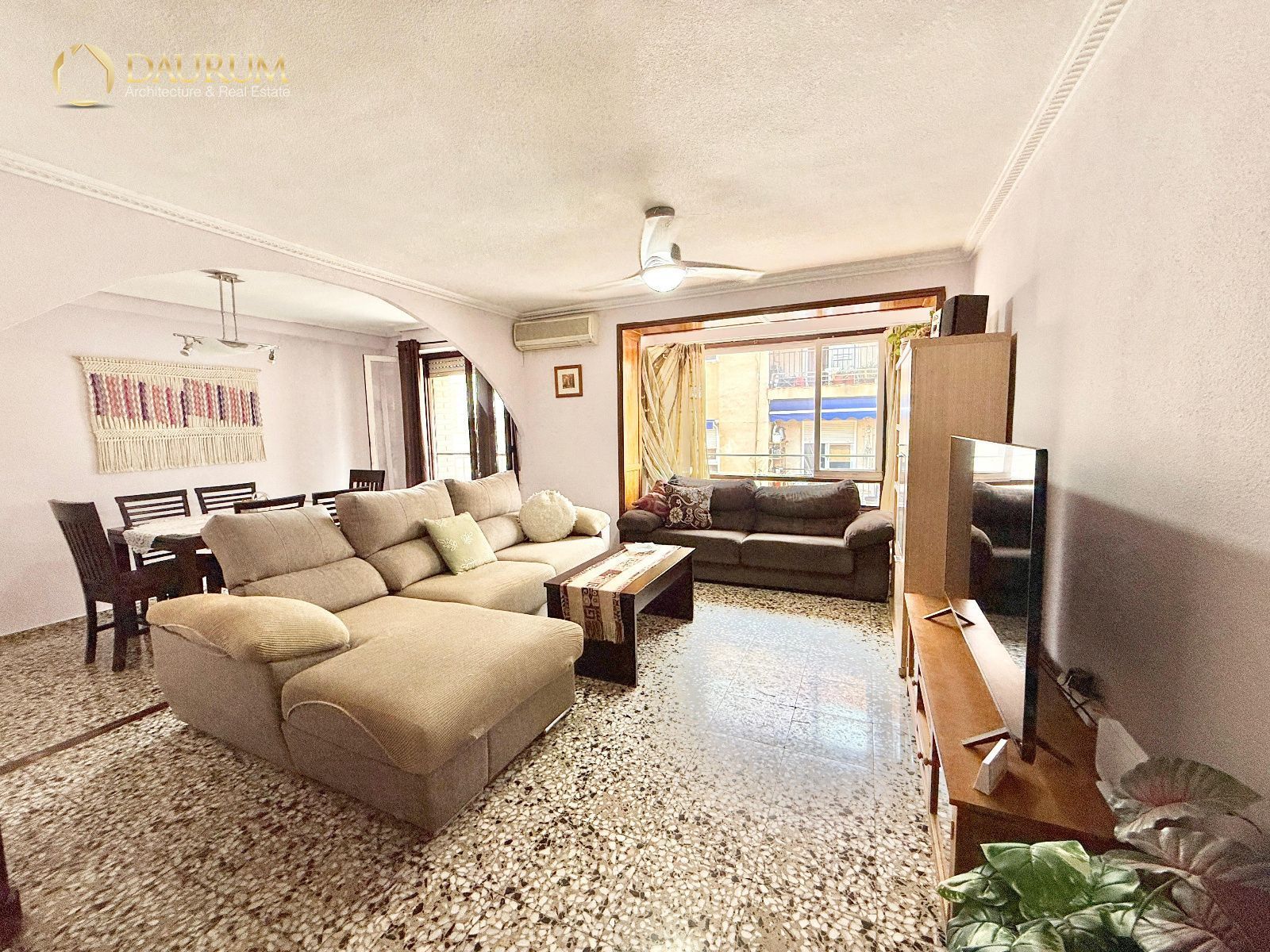 Living room of Flat for sale in San Vicente del Raspeig / Sant Vicent del Raspeig  with Air Conditioner, Heating and Terrace