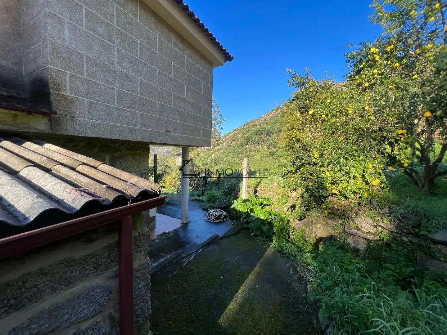 Vista exterior de Casa o chalet en venta en Cotobade con Jardín privado