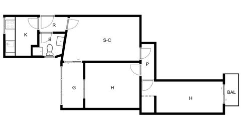 Photo 3 of Flat to rent in Puerta del Ángel, Madrid