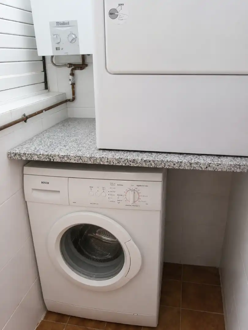 Cocina de Dúplex en venta en Massamagrell con Horno, Lavadora y Balcón