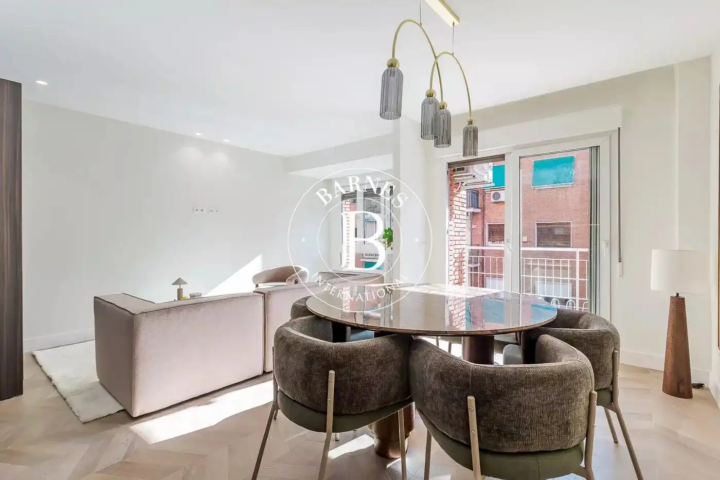 Dining room of Flat for sale in Madrid  with Air Conditioner, Heating and Furnished