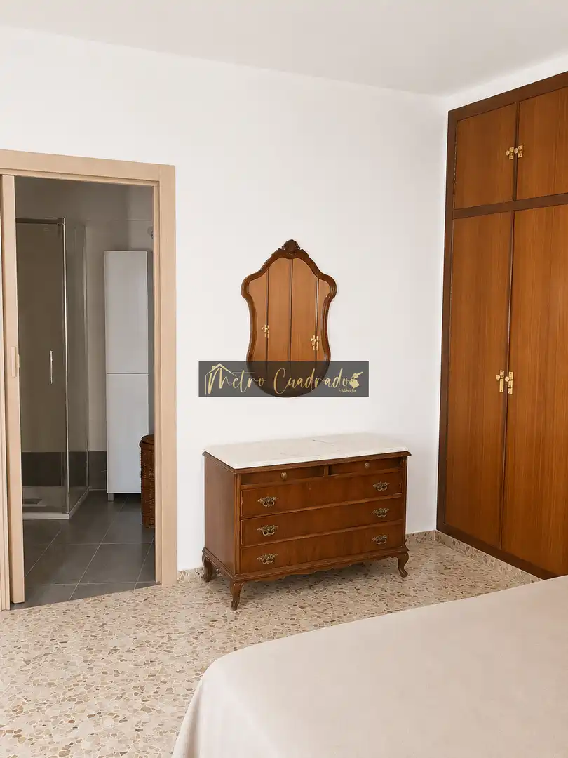 Bedroom of Flat for rent in Mérida  with Air Conditioner, Terrace and Furnished