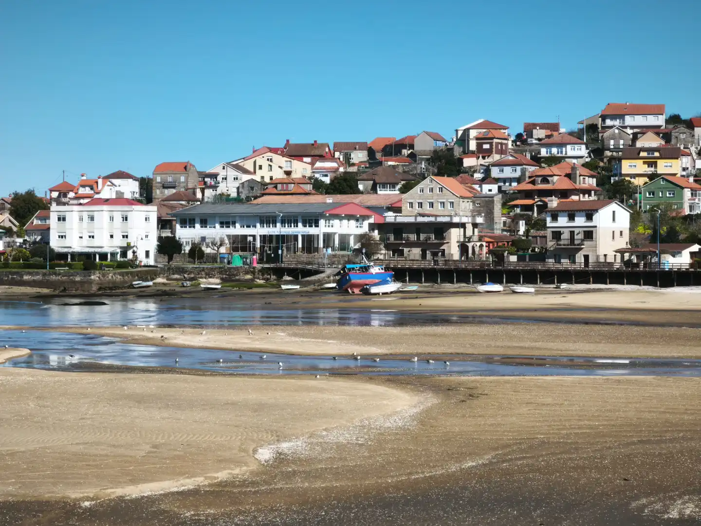 Exterior view of Flat for sale in Cangas   with Air Conditioner, Heating and Furnished