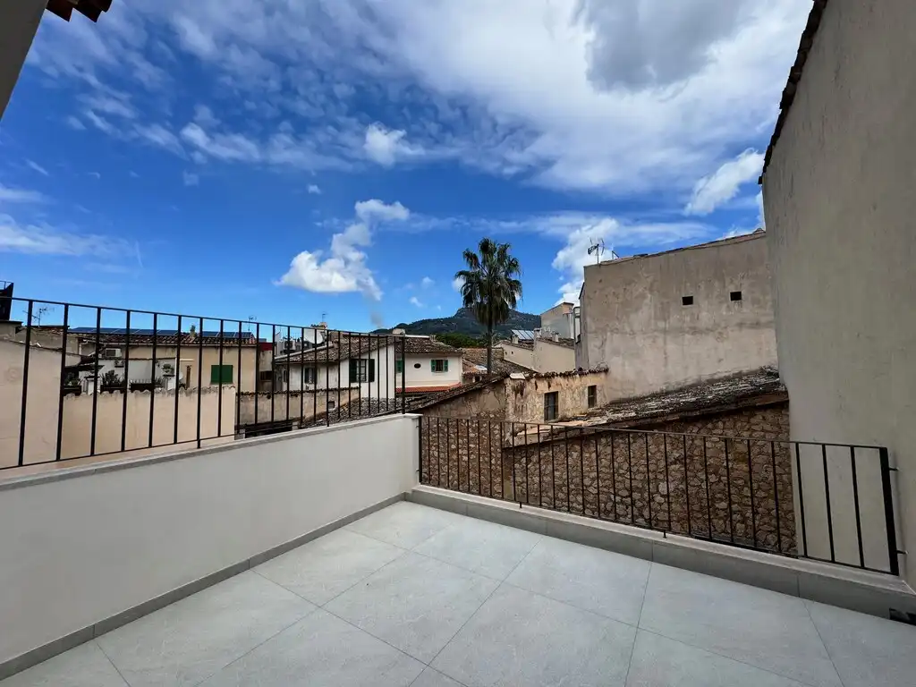 Terraza de Casa adosada en venta en Sóller con Aire acondicionado, Calefacción y Jardín privado