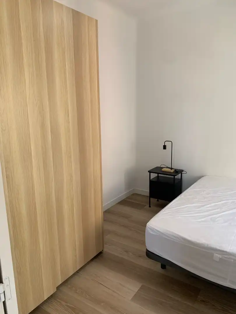 Bedroom of Flat for rent in Madrid  with Air Conditioner, Heating and Terrace