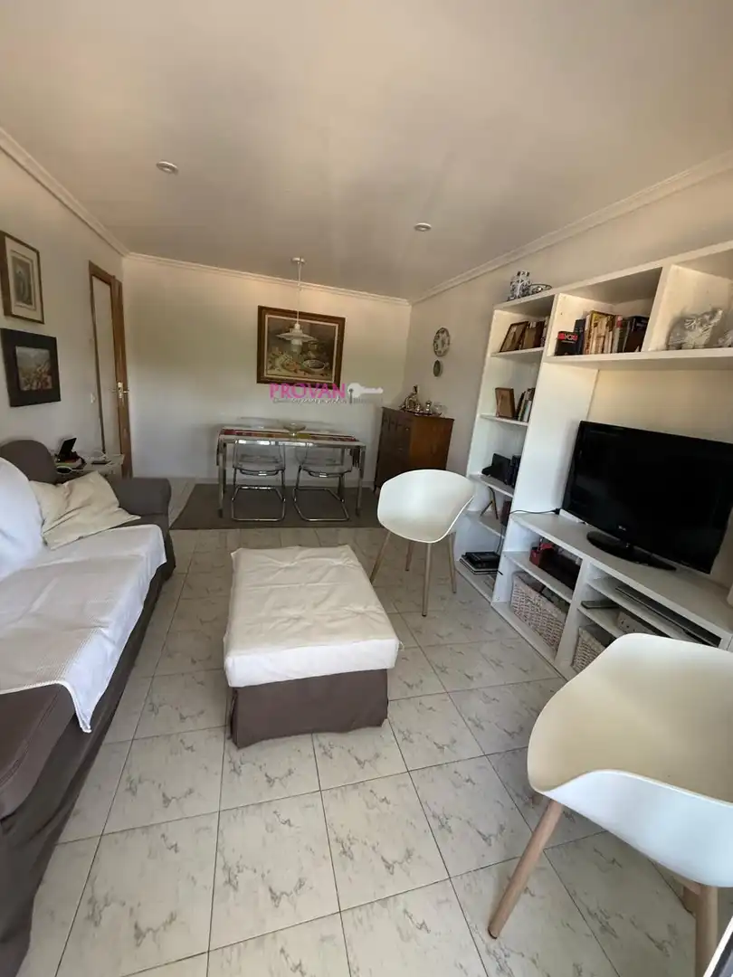 Wohnzimmer von Wohnung zum Verkauf in Madrid mit Klimaanlage, Terrasse und Möbliert