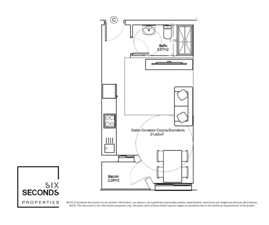 Studio with terrace for sale in Playa del Acequión, Náufragos y Rocío del Mar, imagen 24