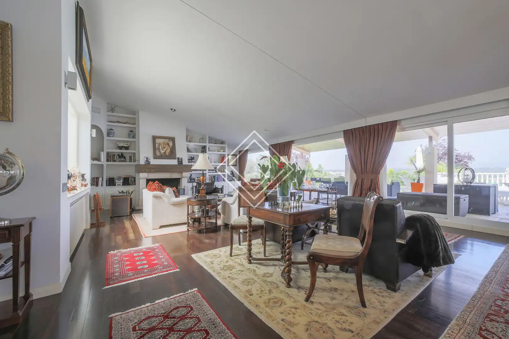 Sala de estar de Casa o chalet en venta en Algete con Aire acondicionado, Calefacción y Jardín privado