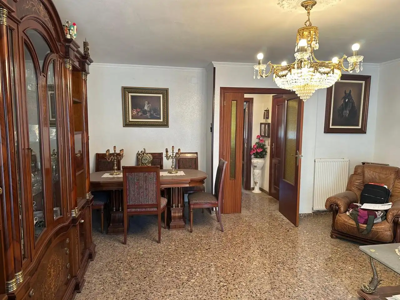 Esszimmer von Wohnung zum Verkauf in Alhama de Aragón mit Heizung, Abstellraum und Balkon