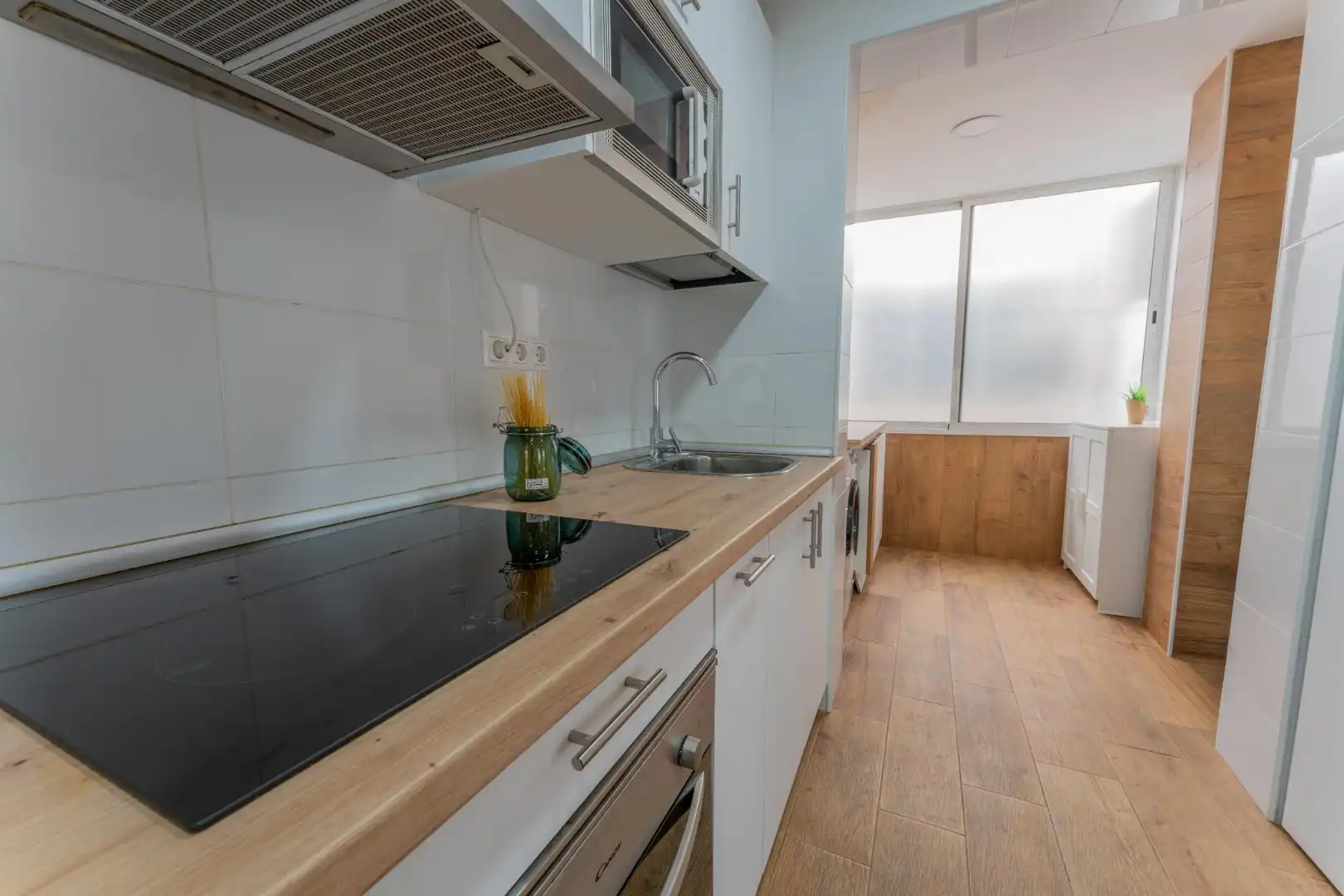Cocina de Piso en venta en Elche / Elx con Aire acondicionado, Amueblado y Balcón