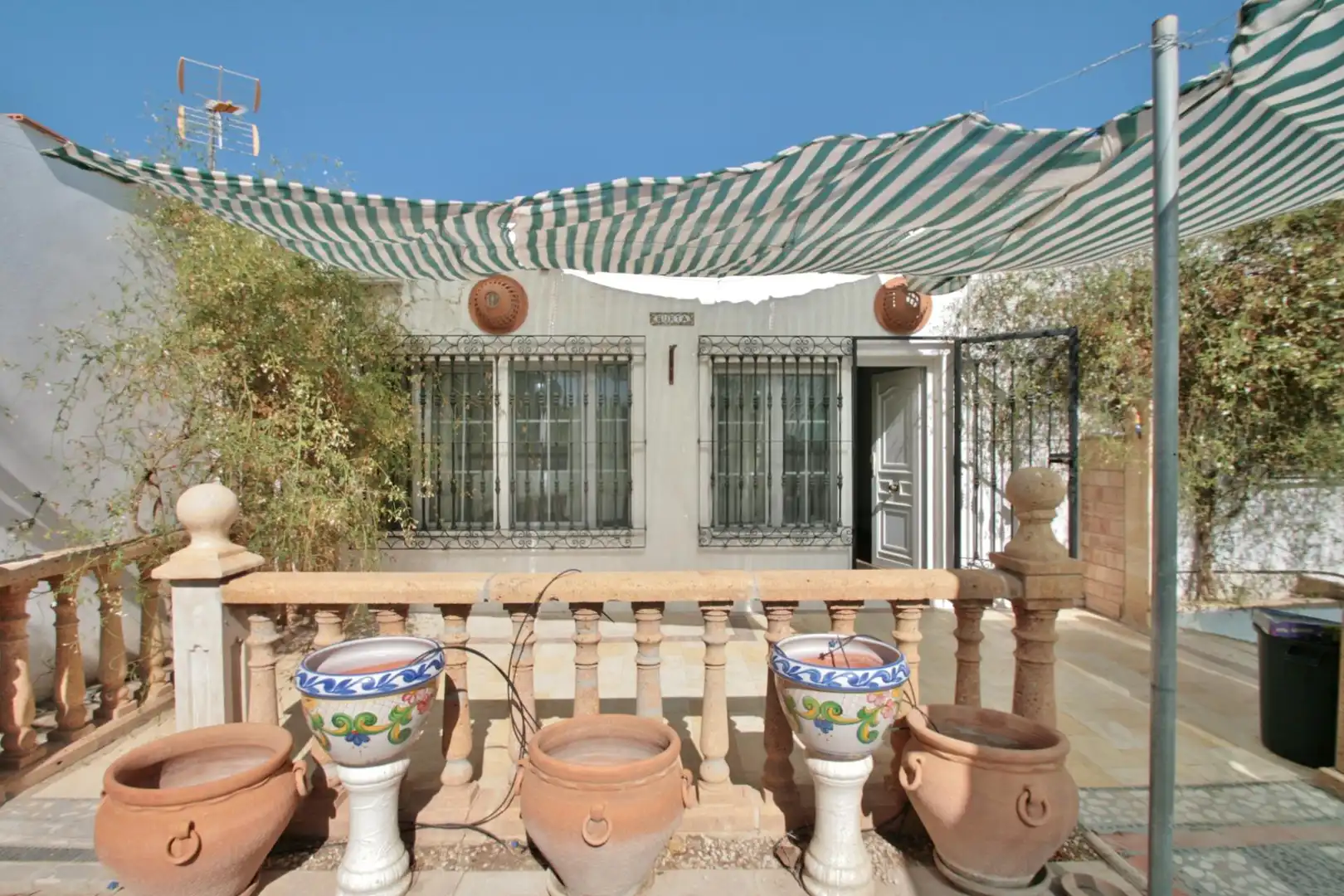 Terraza de Casa o chalet en venta en Alhama de Almería con Aire acondicionado, Jardín privado y Trastero