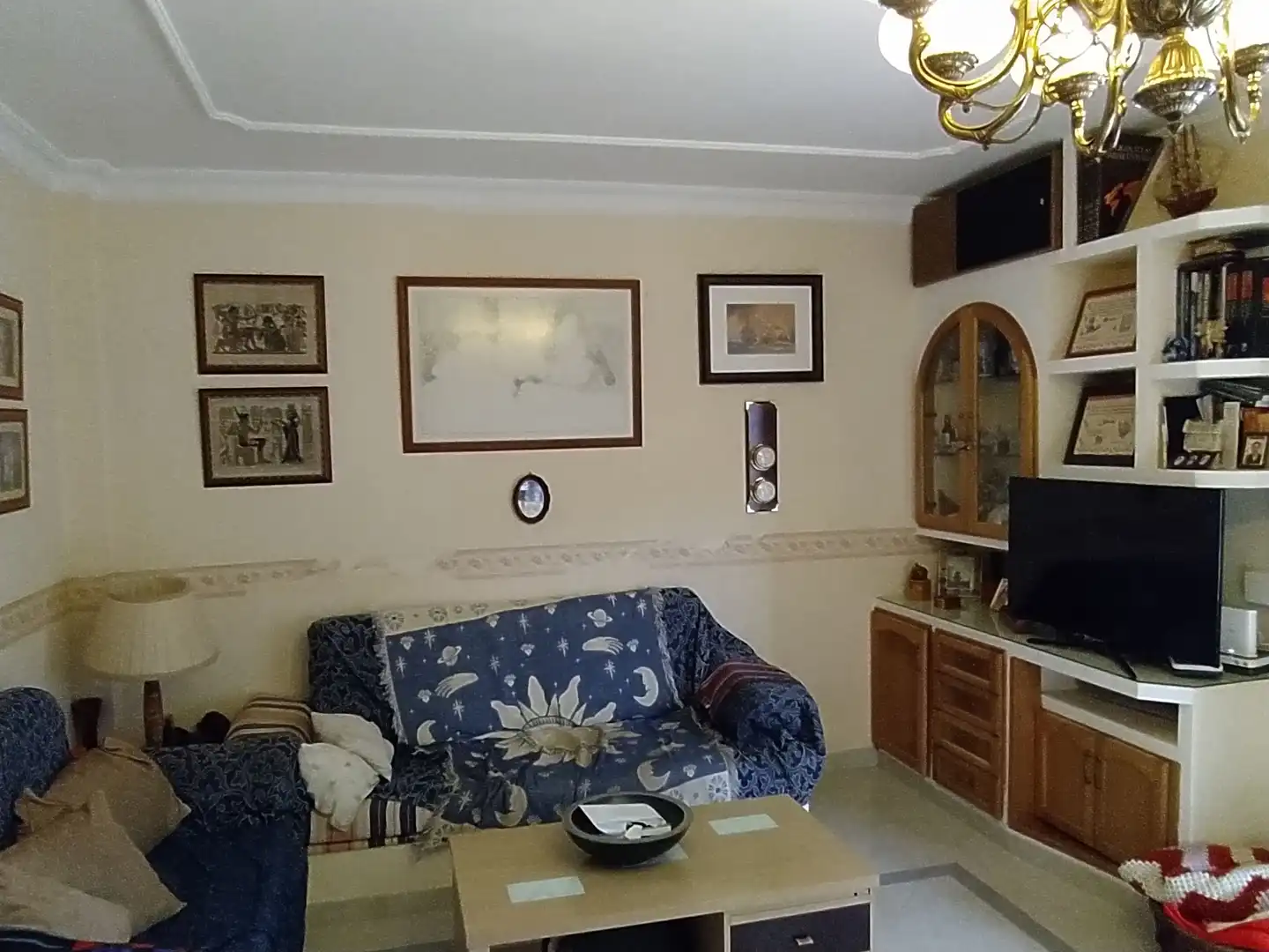 Sala de estar de Casa adosada en venta en San Fernando con Aire acondicionado y Terraza