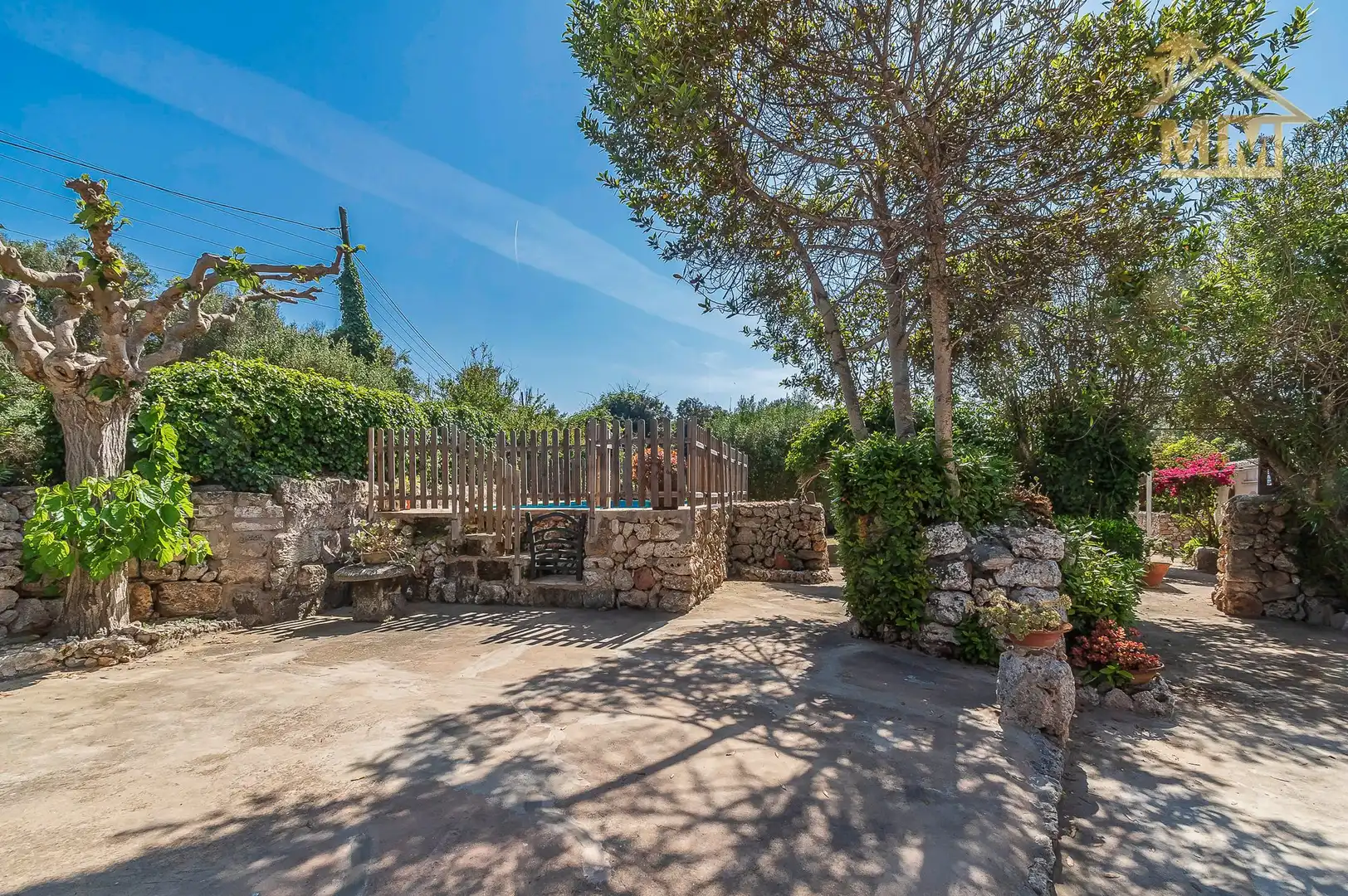 Jardín de Casa o chalet en venta en Es Castell con Aire acondicionado, Calefacción y Jardín privado