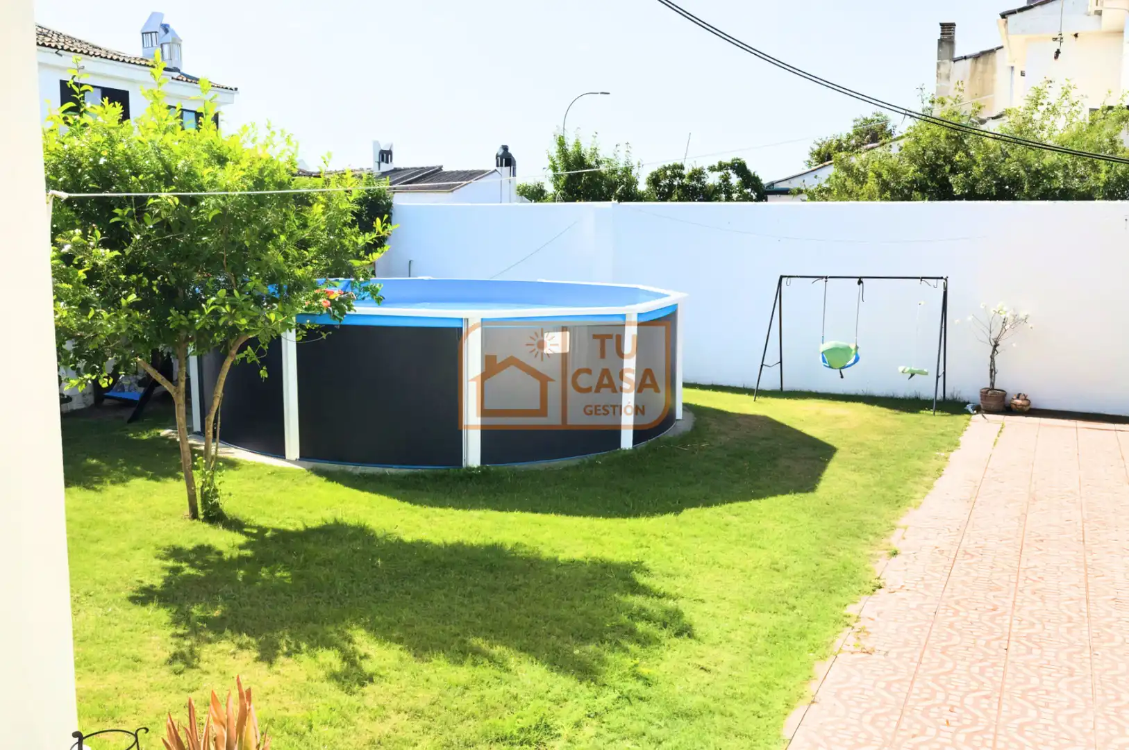 Piscina de Casa o xalet en venda en Cáceres amb Aire condicionat, Calefacció i Jardí privat