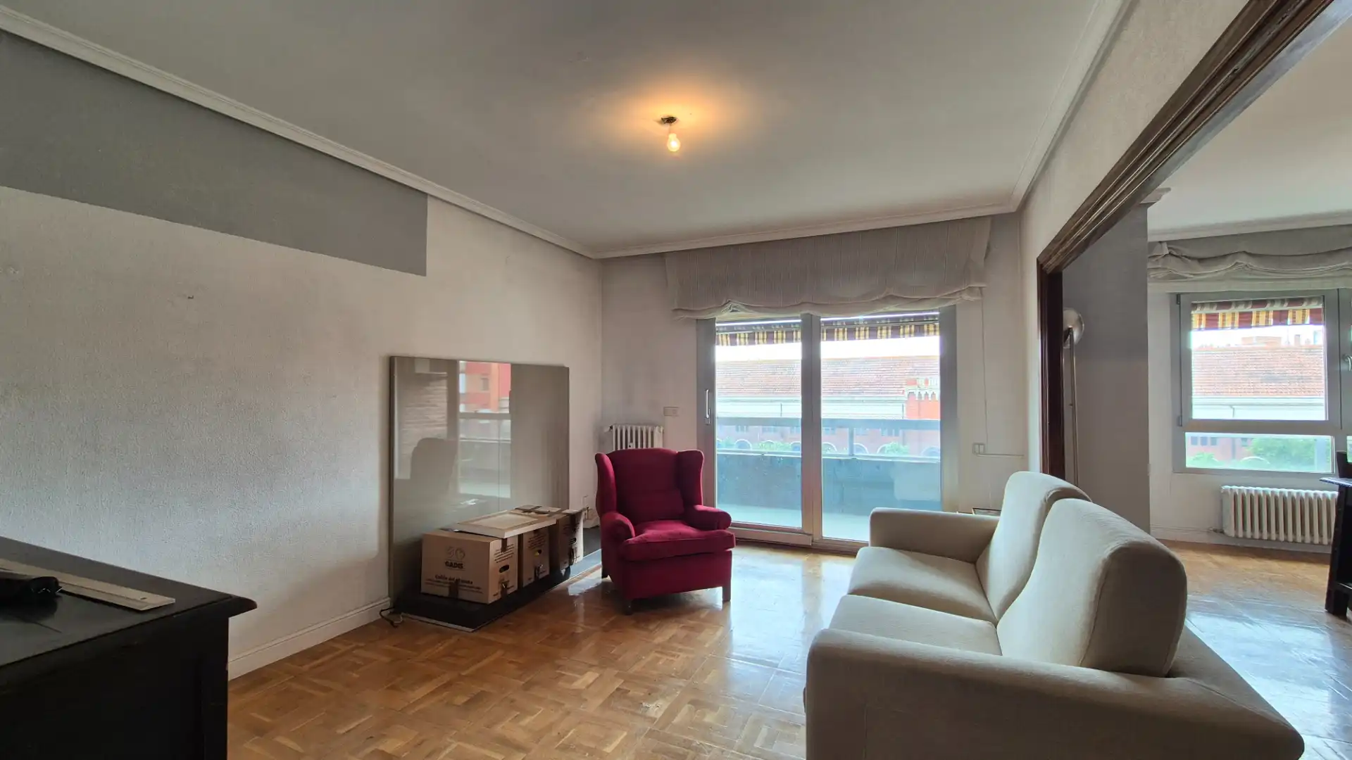 Sala de estar de Piso en venta en Palencia con Calefacción, Terraza y Trastero